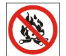 Prohibido prender fogatas