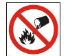 Prohibido Apagar con agua