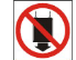 Prohibido salir al monta cargo