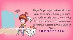 Trabajar para Dios implica que debemos hacer las tareas completas y con alegría, bien a la primera, favoreciendo la productividad y el am...