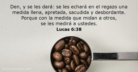 Ser generosos, mas alla de lo monetario, con nuestro esfuerzo, nuestro tiempo, siendo misericordiosos, con el perdón, trae el beneficio d...