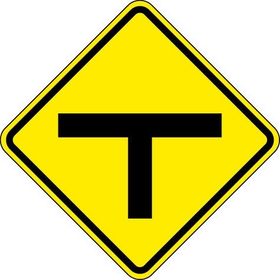 Intersecção em "T"