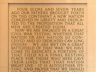 Gettysburg address