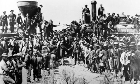 Completion of Transcontinental Railroad