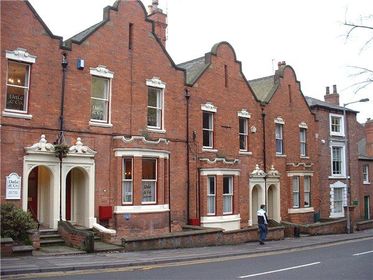 a terraced house