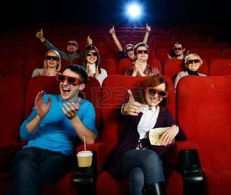 Robert get Am abend ins Kino