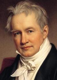 Pregunta: ¿Qué sostuvo el alemán Alexander von Humboldt?