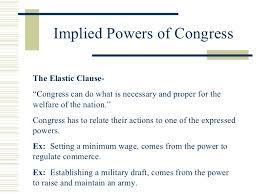 Implied Powers