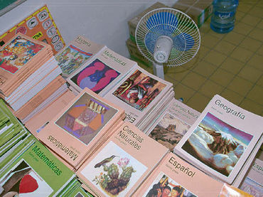 Estructura de los libros de texto.