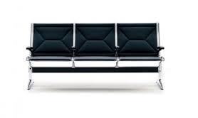 1962 - Tandem Sling Multiple Seating Ray & Charles Eames - USA Easily assembled in flexible units from a small number of parts. Nylon...