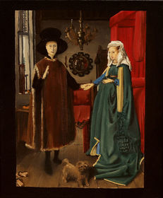 The Arnolfini Portrait Jan van Eyck. c.1434 C.E. Oil on wood.