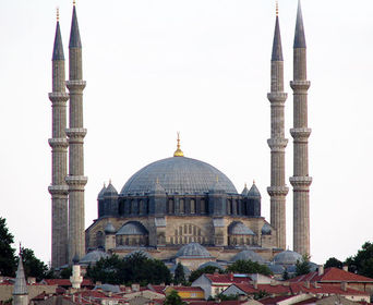 Mosque of Selim II Edirne, Turkey. Sinan (architect). 1568-1575 C.E. Brick and stone.