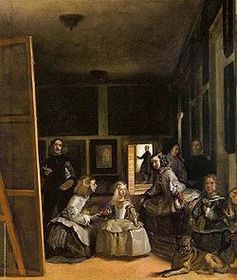 "Las Meninas" Diego Velazquez. c. 1656 C.E. Oil on canvas.