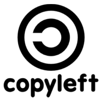 2. El copyleft: identificada por una C invertida en un círculo. Es un tipo de licencia que ofrece la posibilidad de usar, copiar y redist...