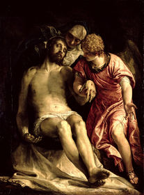 Paolo Veronese "Piedad", 1581. San Petersburgo. Museo del Hermitage. -Para San Giovanni e Paolo. Anticipa el Barroco en el concepto empát...