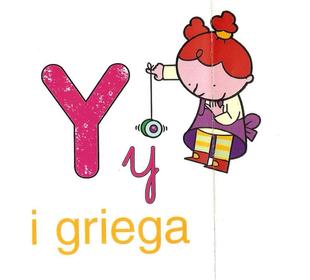 La letra y se denomina i griega o ye.