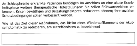 Rückfallprophylaxe