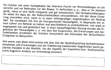 Verhaltensexperiment