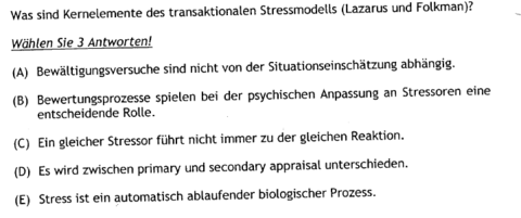 B, C und D