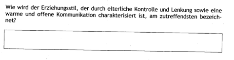 autoritativer Erziehungsstil