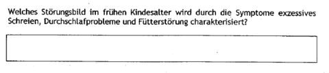 frühkindliche Regulationsstörung