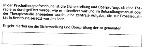 Behandlungsintegrität