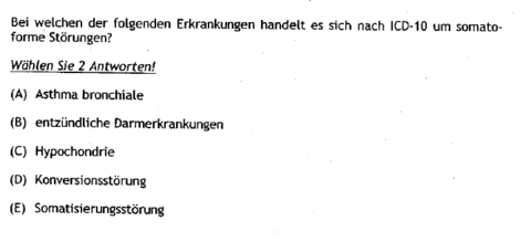 C und E