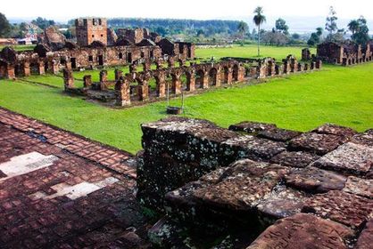 Patrimonio Cultural Misiones Jesuíticas de Santísima Trinidad de Paraná Paraguay. Sudamérica