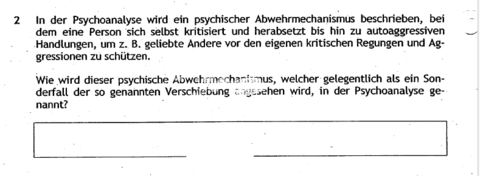 Wendung gegen das Selbst