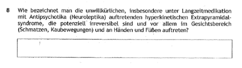 Spätdyskinesie