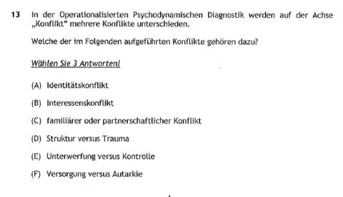 A, E und F