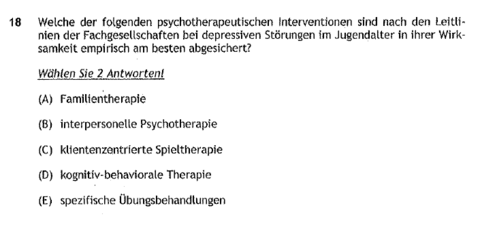 B und D