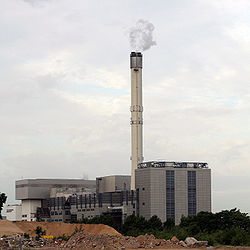 Funcionamiento de una central incineradora de RSU