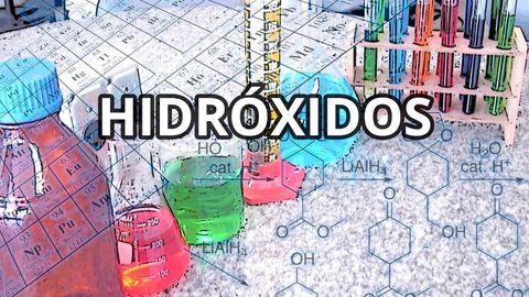 Los hidróxidos son un grupo de compuestos químicos formados por un metal, y varios aniones hidroxilos, en lugar de oxígeno como sucede co...