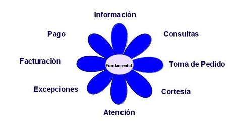 En la flor del servicio, el pétalo de Excepciones se refiere a:
