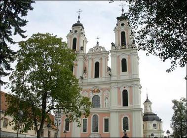 Jan Krzysztof Glaubitz, Kościół św. Katarzyny, Wilno, 1741-73