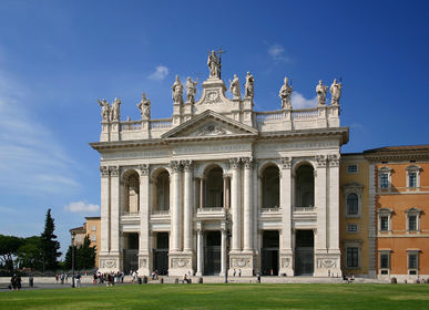 fasada bazyliki św. Jana na Lateranie, Alessandro Galilei, 1733-35