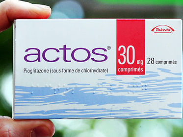 Brand name: Actos Generic name: Pioglitazone
