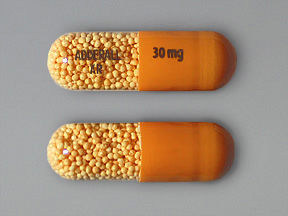Brand name: Adderall XR Generic name: Aphetamine and dextroamphetamine