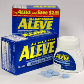 Brand name: Aleve Generic name: Naproxen