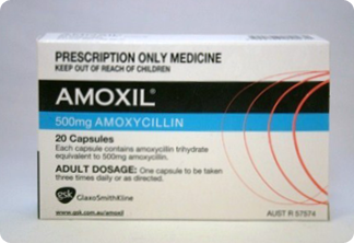 Brand name: Amoxil Generic name: Amoxicillin