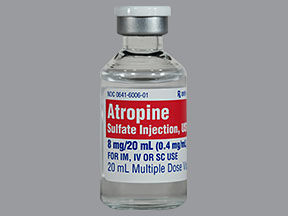 Brand name: Atrophen Generic name: Atropine