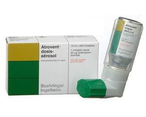 Brand name: Atrovent Generic name: Ipratropium Bromide