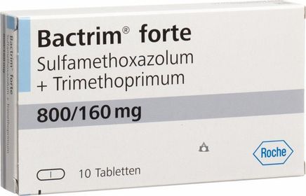 Brand name: Bactrim Generic name: Trimethoprim and sulfamethoxazole
