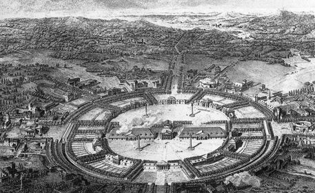 Projekt miasta idealnego, Claude Nicolas Ledoux, 1800