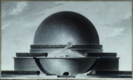 Mauzoleum Newtona, Etienne-Louis Boullee, 1784