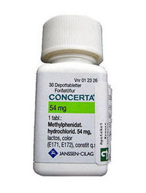Brand name: Concerta Generic name: Methylphenidate ER