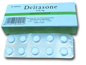 Brand name: Deltasone Generic name: Prednisone