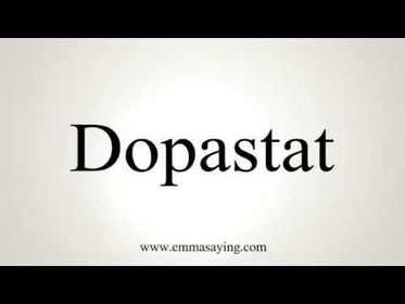 Brand name: Dopastat Generic name: Dopamine