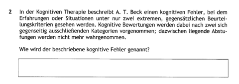 dichotomes Denken